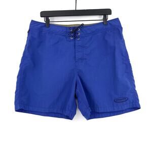 VTG PATAGONIA Wavefarer Swim Trunks Royal Blue 36